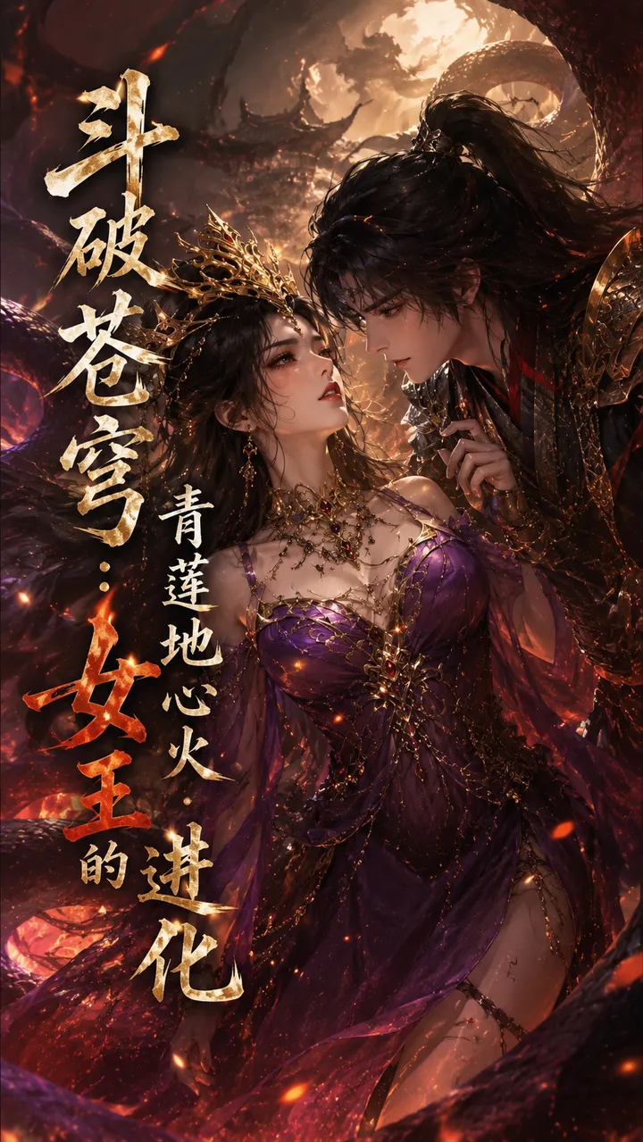 斗破苍穹-青莲地心火之女王的进化