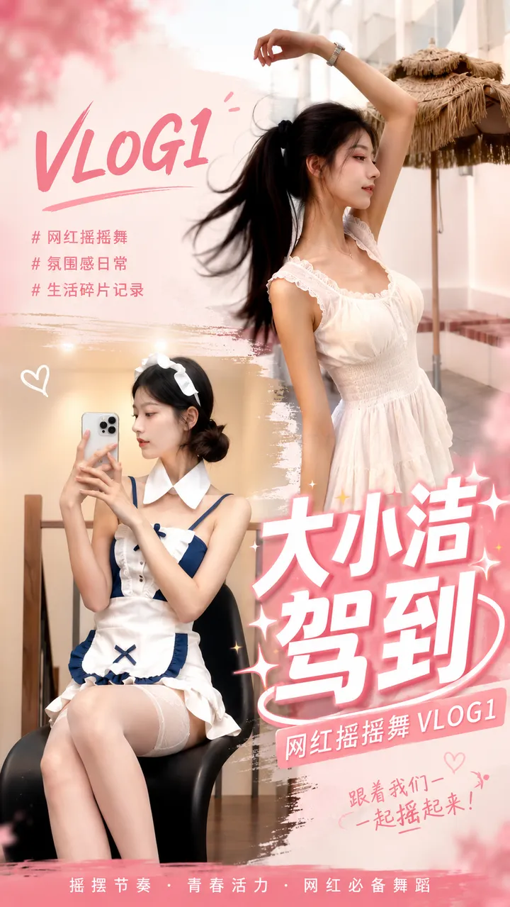 西瓜短剧网红去衣舞-大小洁驾到