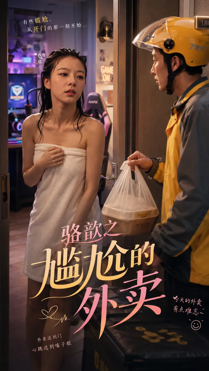 骆歆勾引外卖员