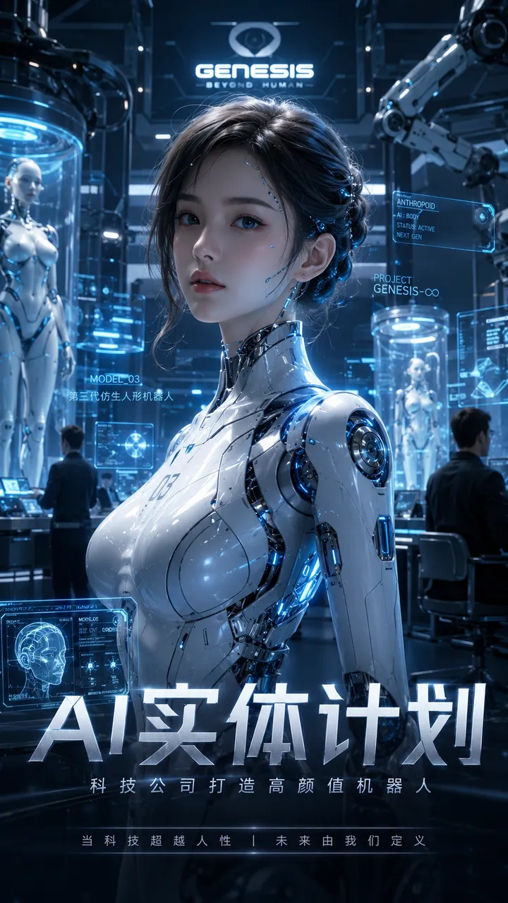 各大公司的性爱机器人实验体