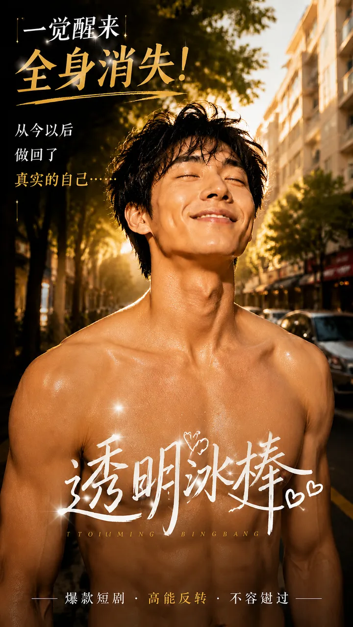 透明冰棒