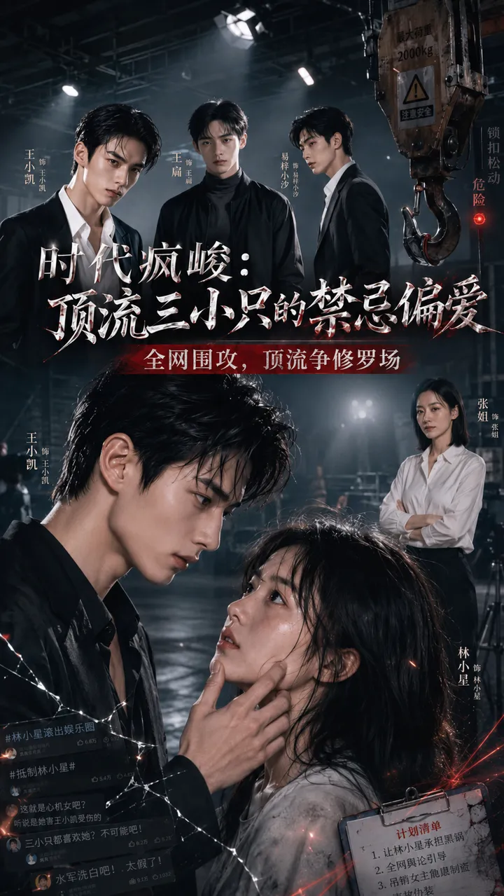 时代疯峻：顶流三小只的禁忌偏爱